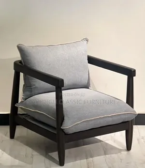 Modern Hardwood Armchair Sofa