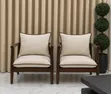 Modern Hardwood Armchair Sofa - 3