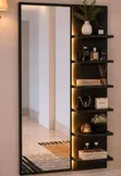 Modern Mirror with Shelves - 1