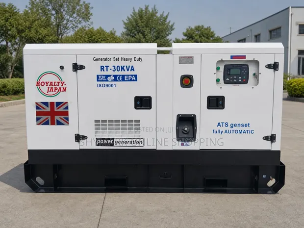 Royalty Japan 30kVA Heavy Duty Diesel Generator (RT-30KVA) - 1