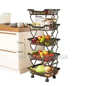 Newzeal 5-Tier Fruit Vegetable Storage Basket