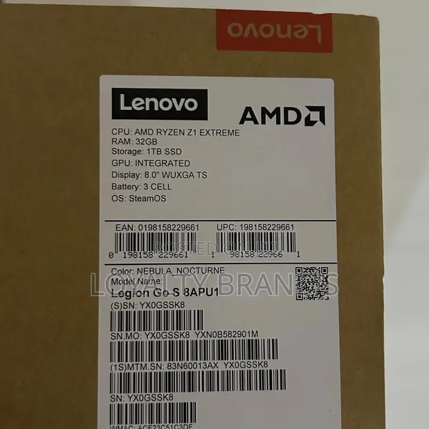 Lenovo Legion Go 8APU1 AMD Ryzen Z1 Extreme 16GB 8.8" LCD 1TB - 1
