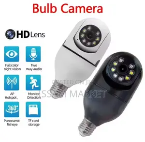 Bulb Camera 360° Night Vision