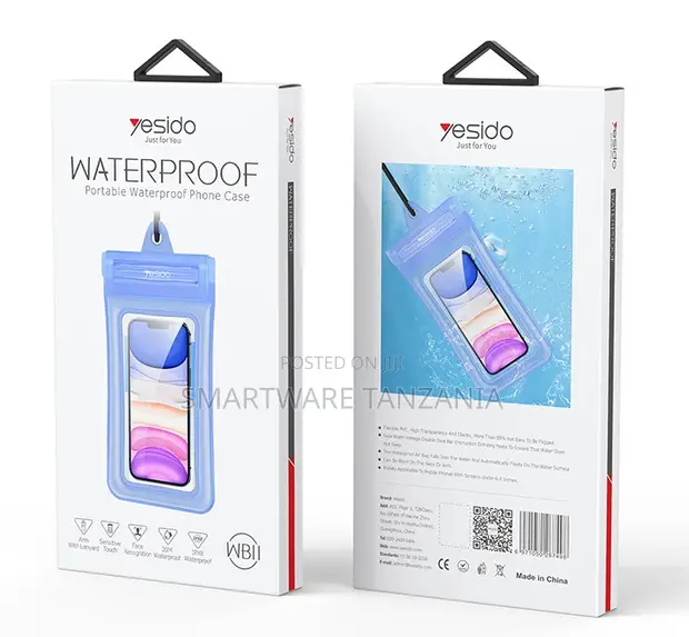 Yesido Waterproof Phone Case with Lanyard, 20M Depth - 1