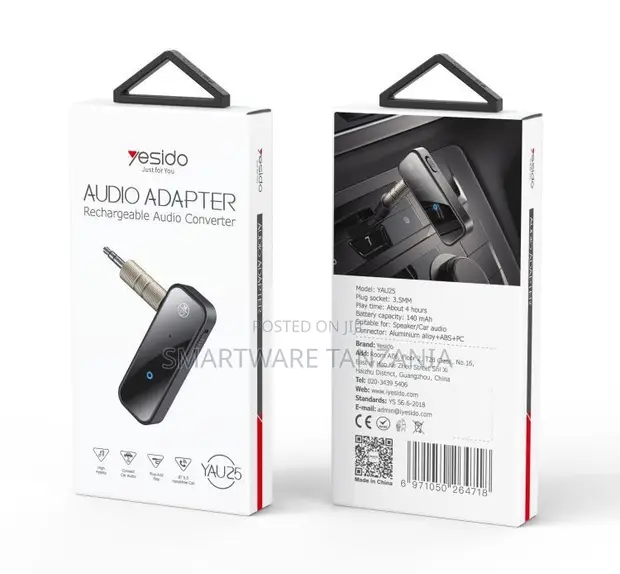 Yesido YAU25 3.5mm Rechargeable Audio Adapter - 1