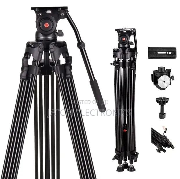 Coman Professional Heavy-Duty Video Tripod - 1