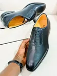 Gucci Executive Leather Oxfords - 2