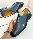 Gucci Executive Leather Oxfords - 3