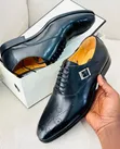 Clarks Executive Side-Buckle Brogues - 5