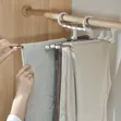 5-in-1 Folding Trousers Hanger - 3