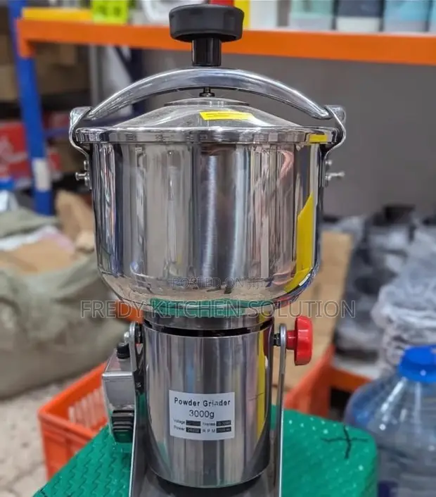 Stainless Steel Powder Grinder for Commercial Use - 1