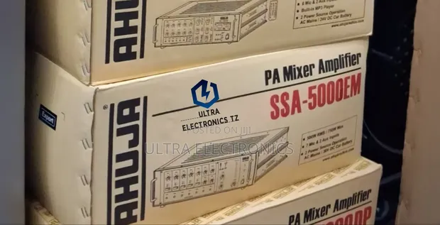 Ahuja SSA 5000em/DP PA Mixer Amplifier 750W - 1