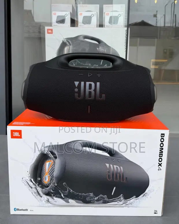JBL Boombox 4 Portable Bluetooth Speaker - 1