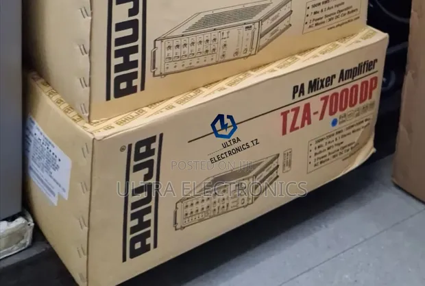 Ahuja TZA-7000DP 1000W PA Mixer Amplifier - 1