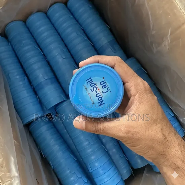 100pcs 5-Gallon Non-Spill Water Caps - 1