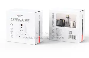 Yesido 3-Way UK Plug Power Socket, 13A 3250W
