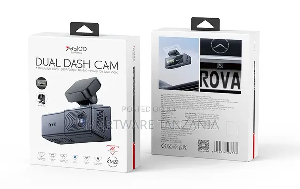 Yesido Dual Dash Cam KM22, 1920x1080p - 1