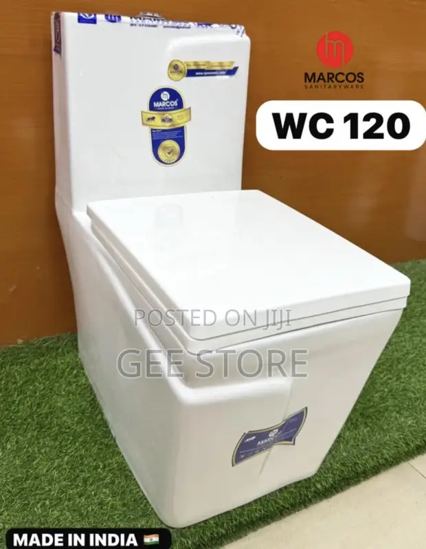 Marcos Sanitaryware WC 120 Modern One-Piece Ceramic Toilet - 1