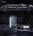 Yesido 10000mAh Portable Car Jump Starter na Smart Clamps - 2