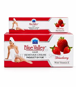Blue Valley Strawberry Hair Remover Cream 50g