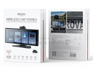 Yesido KM19 Wireless Car Stereo with Dual HD Camera (10.26-Inch)