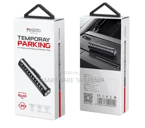 Yesido C202 Car Temporary Parking Number Plate - Aluminum