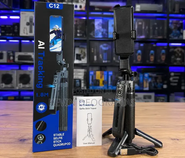 C12 AI Tracking Stand for Content Creators - 1