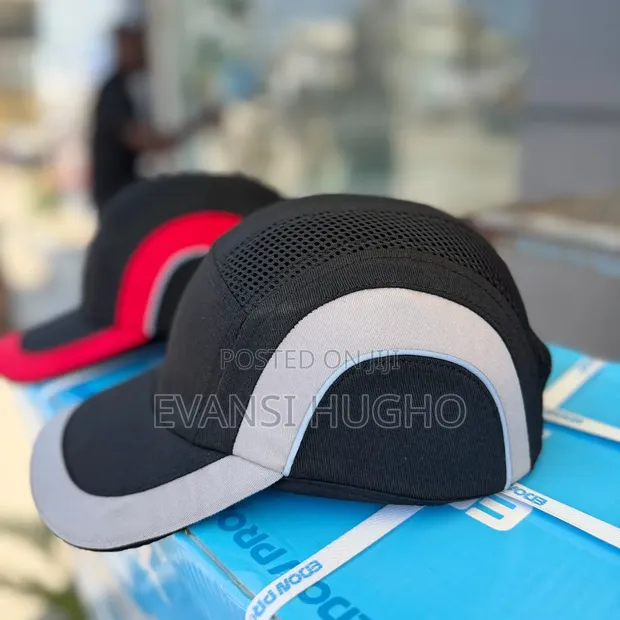 Black Safety Bump Cap - 1