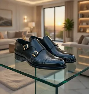 Men's Classic Double Monk Strap Shoes