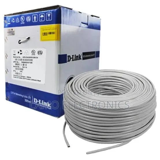 D-Link Cat6 Cable Copper Safi (305m) - 1