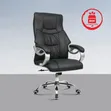 Kiti cha Ofisi cha Ngozi cha Mtendaji - Kiti cha Dawati cha Ergonomic (Model B19) - 4