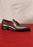 Men's Clarks Classic Leather Penny Loafers - 1