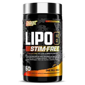Nutrex Lipo 6 Black Stim-Free, Vidonge 60