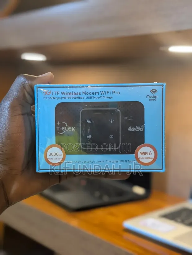 T-Elek 4G LTE Mobile WiFi Router - TZS 75,000 - 1