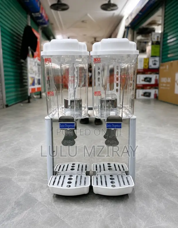 Brand New Double Tank Commercial Juice Dispenser - 1