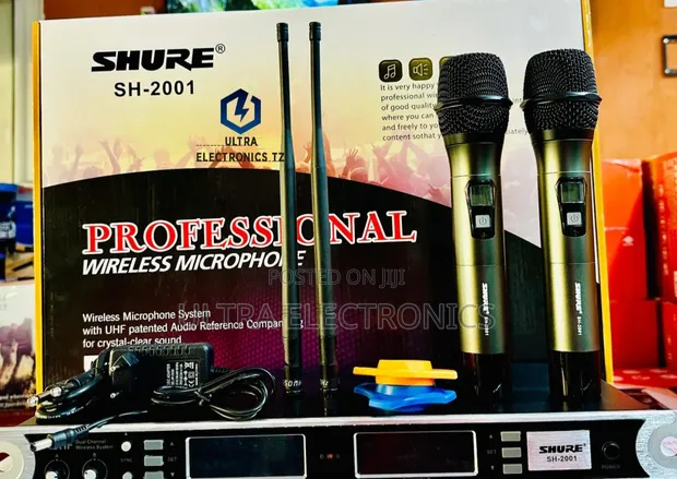 Shure SH-2001 Professional Wireless Microphone System - 1