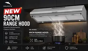 New Dolphin Range Hood 90x50cm