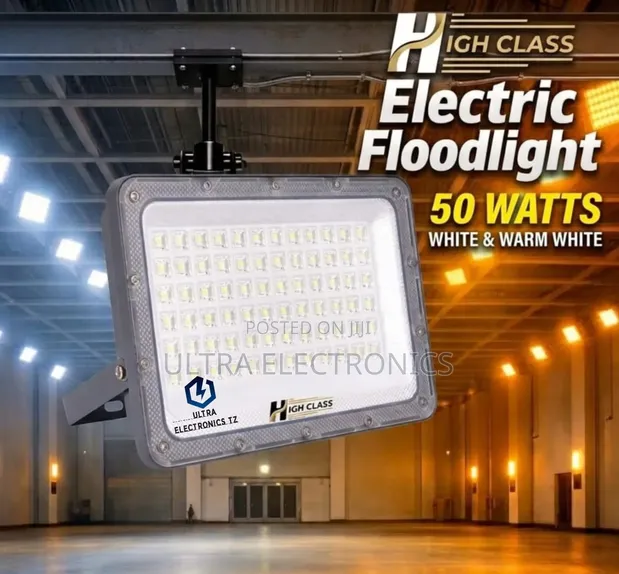 High Class 50W Electric Floodlight - Dust & Moisture Resistant - 1