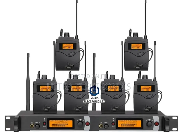 Professional Wireless In-Ear Monitoring System (6-in-1 Set) - 1