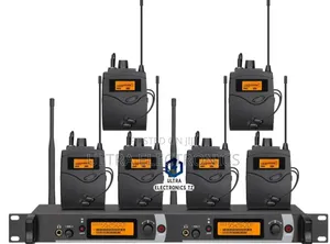 Professional Wireless In-Ear Monitoring System (6-in-1 Set)