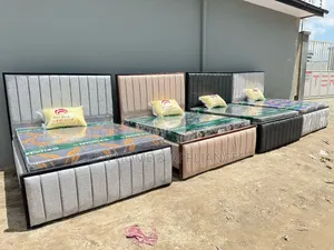 Brand New Bed Sofa (5/6 Seater) - Grey, Brown, Black