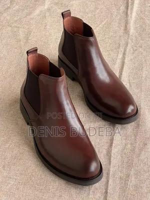 Leather Chelsea Boots - Brand New