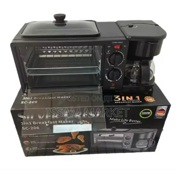 Silver Crest 3-in-1 Breakfast Maker - 1