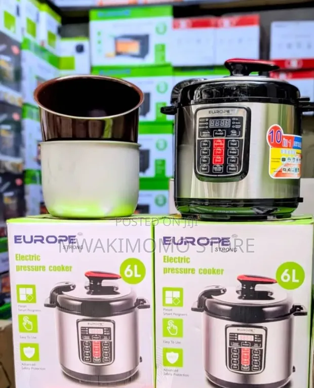 Europe Strong 6L Pressure Cooker ya Umeme - 1
