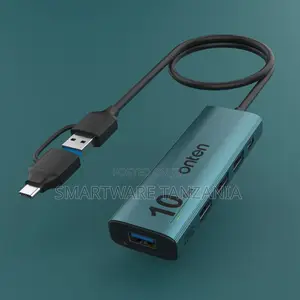 Onten USB 3.2 Gen 2 10Gbps 4-Port Hub with Power Delivery