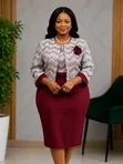 Elegant Office & Church 2-Piece Suit - 2