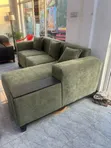 L Shape Sofa - Brand New Green - 1