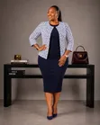 Luxury Beaded 2-Piece Dress Suit - 3