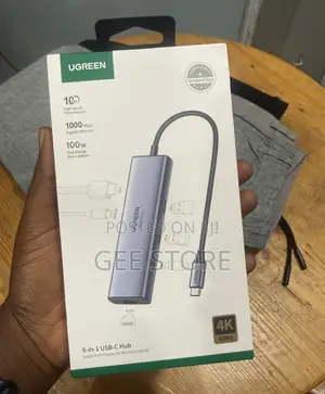 UGREEN 6-in-1 USB-C Hub 4K 60Hz