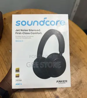 Anker Soundcore Space 2 Wireless Noise-Cancelling Headphones (Black)